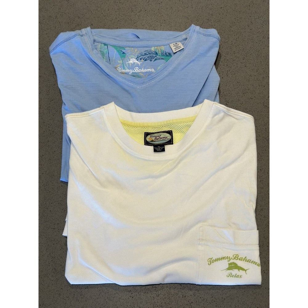 2 Pack Tommy Bahama T Shirts L/XL